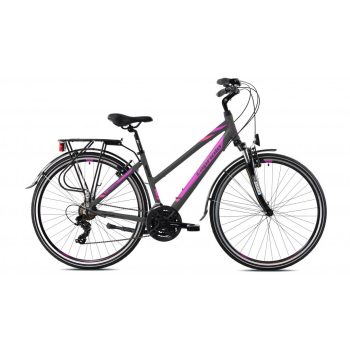   Capriolo Roadster Lady 1.0 női trekking kerékpár 19" Grafit