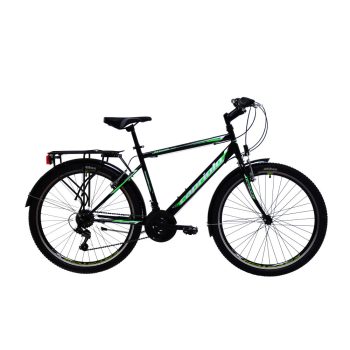   Capriolo Passion Man 26" férfi MTB kerékpár 21" Fekete-Fehér-Zöld